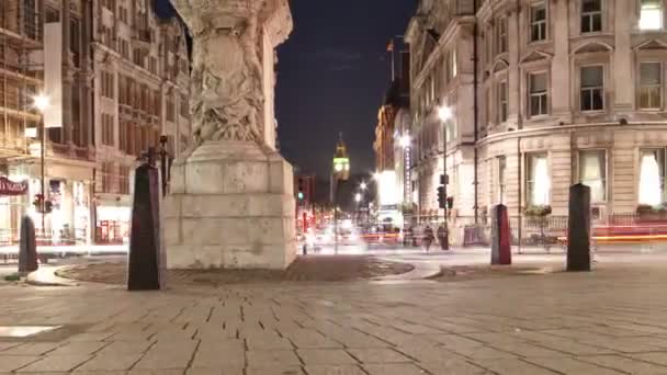 White Hall road en Big Ben — Stockvideo