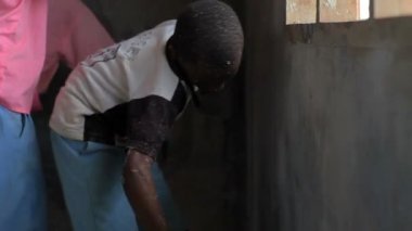 Kenya'da bir okul içi Resim.