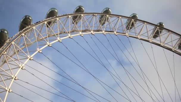 O Olho de Londres em Londres — Vídeo de Stock
