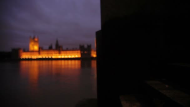 Big ben a westminster — Stock video