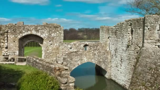 Замок Лидс в Кенте — стоковое видео