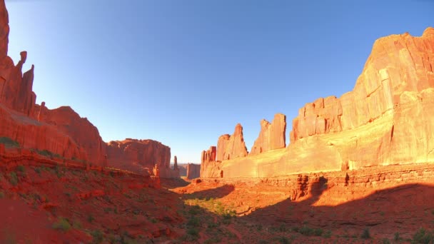 Time-lapse de Moab Valley . — Vídeo de stock