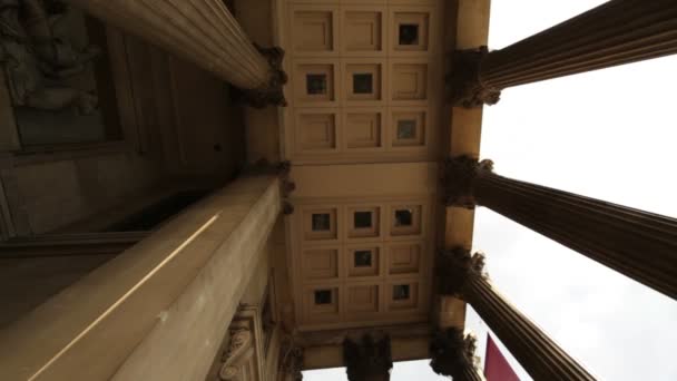 Colonnes de la National Gallery à Londres — Video