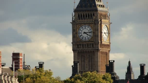 在伦敦的大笨钟 — 图库视频影像