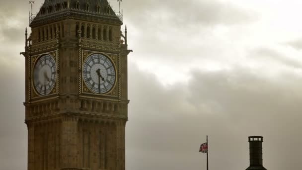 Big ben i london — Stockvideo