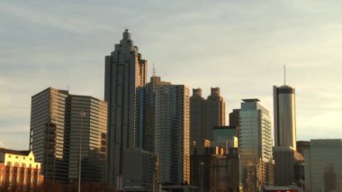 Atlanta Skyline statik çekim.
