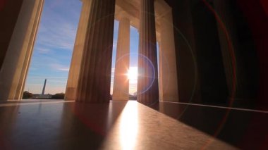 Lincoln Anıtı Washington şartını