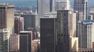 Yüksek görünümden gökdelenler