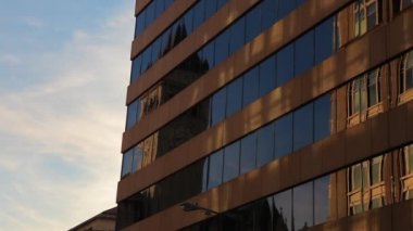 Washington DC cam pencerelerle yapı