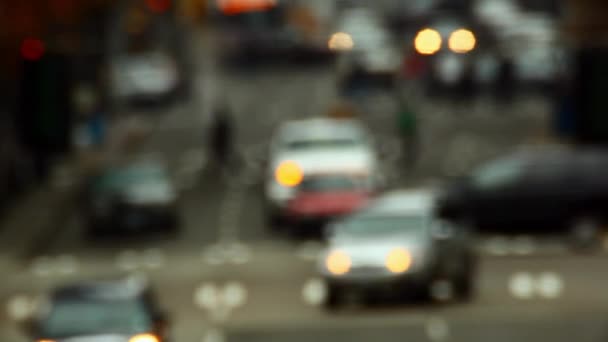 trafic sur la 5e Avenue à Seattle 