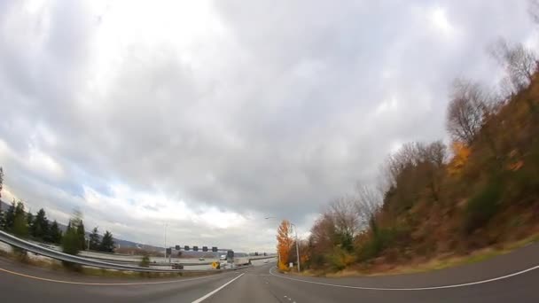 高速道路車・ ドライブ — ストック動画
