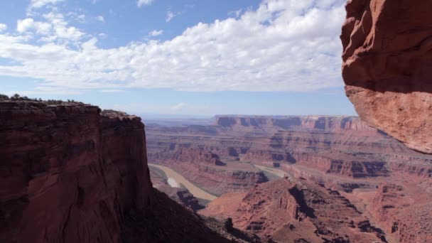 Green River van Dead Horse Point — Stockvideo