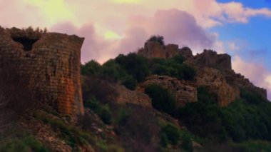Nimrod kalede İsrail Golan Tepeleri