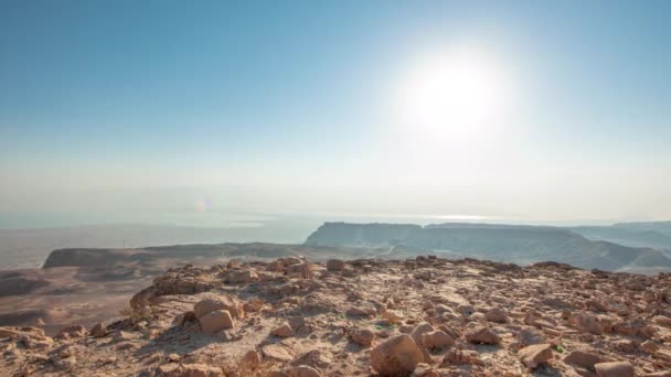 Masada in Israel. — Stock Video