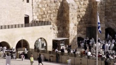 Yahudiler İsrail Western Wall