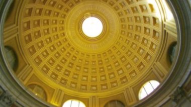 Pantheon iç görüntülerini eğimli