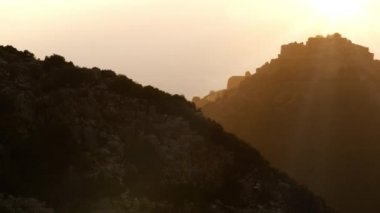 Puslu bir Nimrod kale telif ücretsiz stok Video görüntüleri