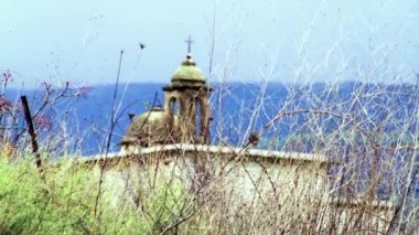 İsrail Banias yakınındaki Hıristiyan Kilisesi