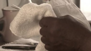 Bazı malzemeleri temizlik Kuaför