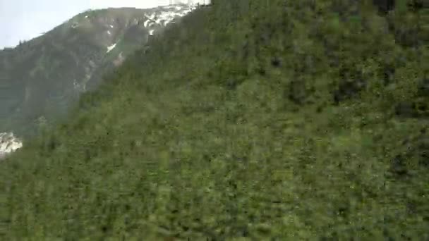 Tramway Mount Roberts em Juneau, Alasca — Vídeo de Stock