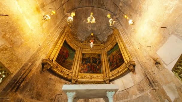 Cappella greco-ortodossa di San Longino — Video Stock
