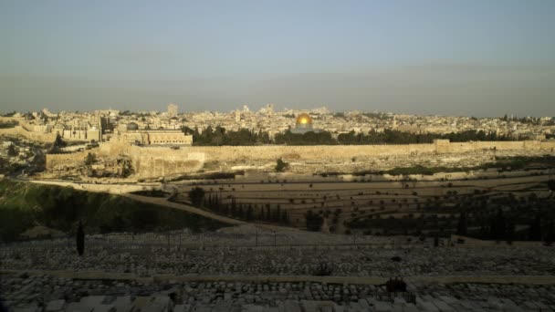 Παλαιά Ιερουσαλήμ στο Ισραήλ — Αρχείο Βίντεο