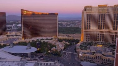 Las Vegas siluetinin gündoğumu