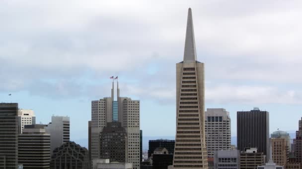 San Francisco skysrapers — Stockvideo