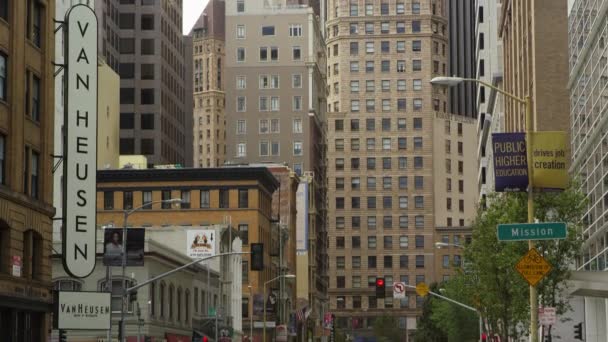 Edificios en San Francisco — Vídeos de Stock