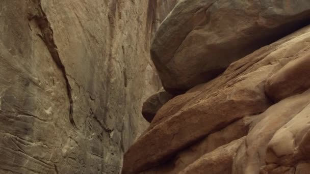 As camadas de arenito perto de Moab — Vídeo de Stock