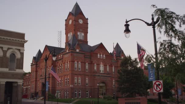 Cass megye Courthouse. — Stock videók