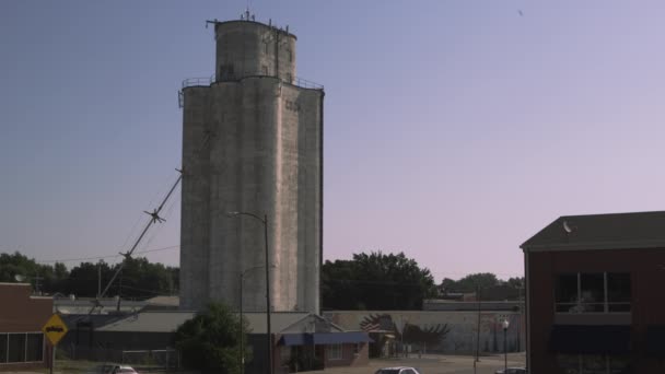 Elevador em Nebraska — Vídeo de Stock