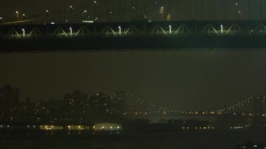 Doğu Nehri ve Manhattan Köprüsü.