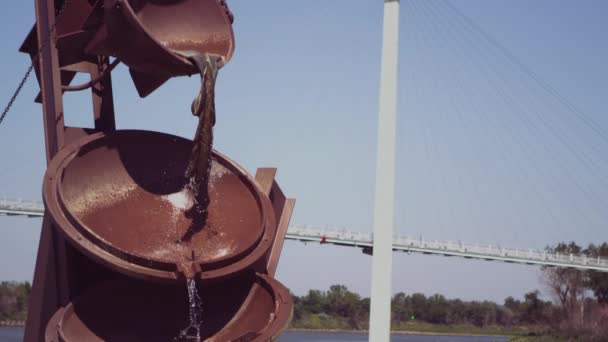 Monumento allo scultore del lavoro — Video Stock