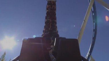 parça katlanmış sürme rollercoaster