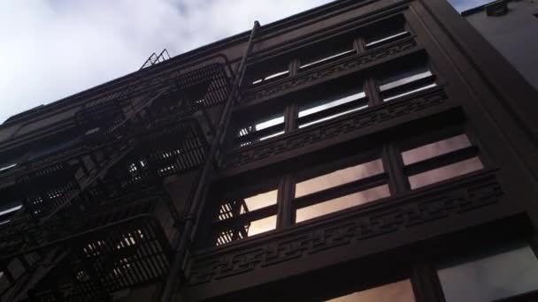 Edificio de apartamentos en San Francisco — Vídeos de Stock