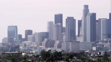Los Angeles smoggy gökyüzü.