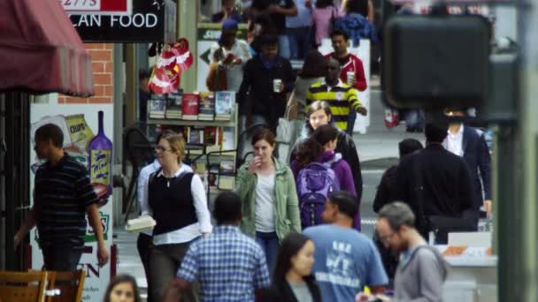 Caminando en el centro de San Francisco — Vídeos de Stock