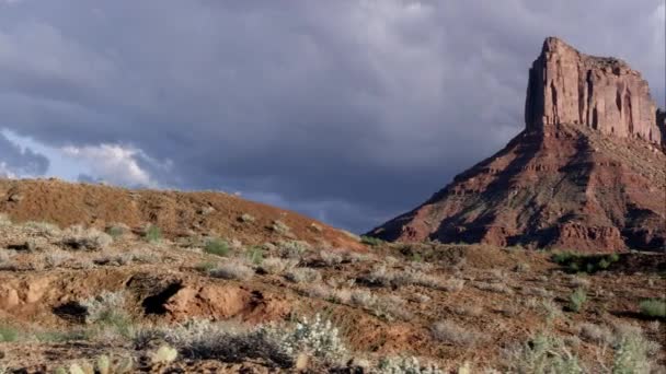 "Parriott Mesa "i Moab — Stockvideo