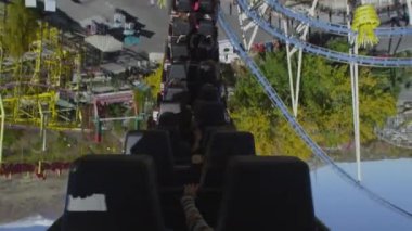 katlanmış ve döner parça sürme rollercoaster