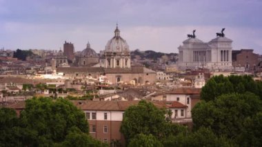 shot of skyline in Rome