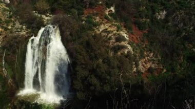 Tahana şelale Metula İsrail yakınındaki
