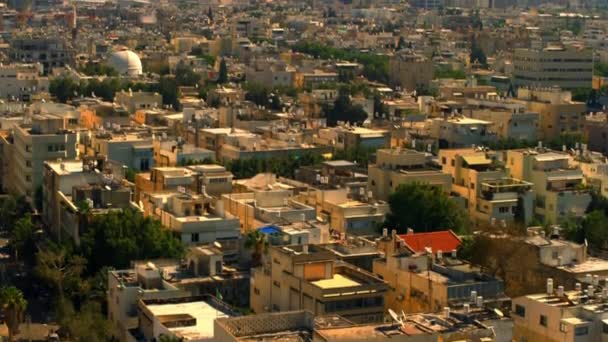 Небоскрёбы Тель-Авива — стоковое видео