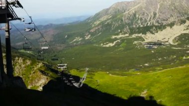 Tatra Dağları, tatil, Zakopane, Polonya, Avrupa'nın Lehçe Dağları Panoraması