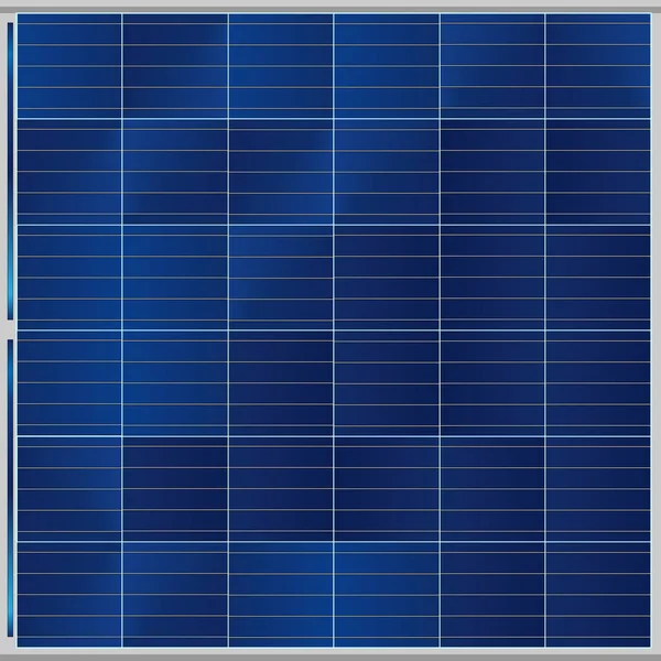 Illustrazione di un modello di celle solari Vettoriale Stock