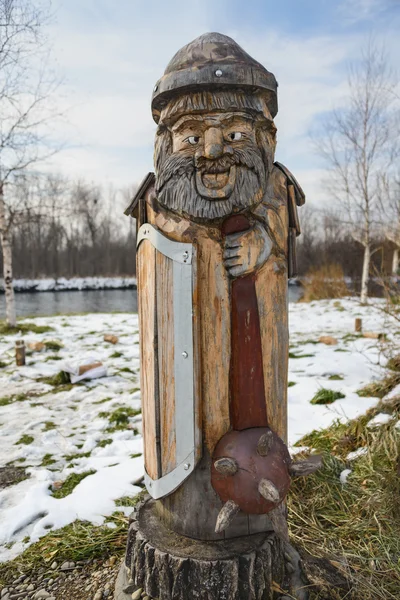 Oyma ahşap rakamlar.