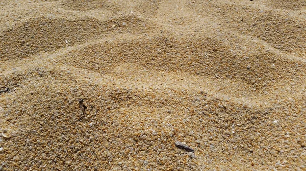 Chiuso spiaggia di sabbia — Foto Stock