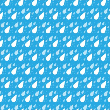 Sorunsuz yağmur damla desen