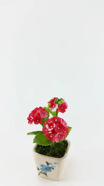 Miniatuur hand craft bloem — Stockfoto