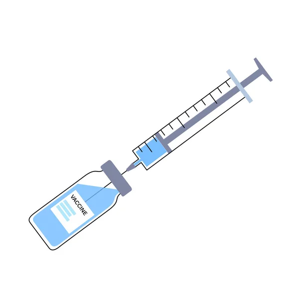 Globaal vaccinatieconcept — Stockvector